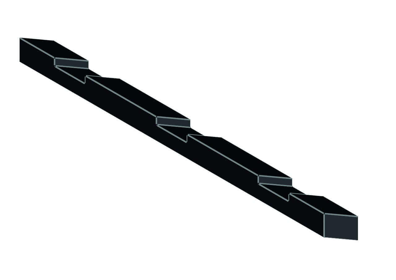 Klemmkeil Längsschlitten A1M 050 025