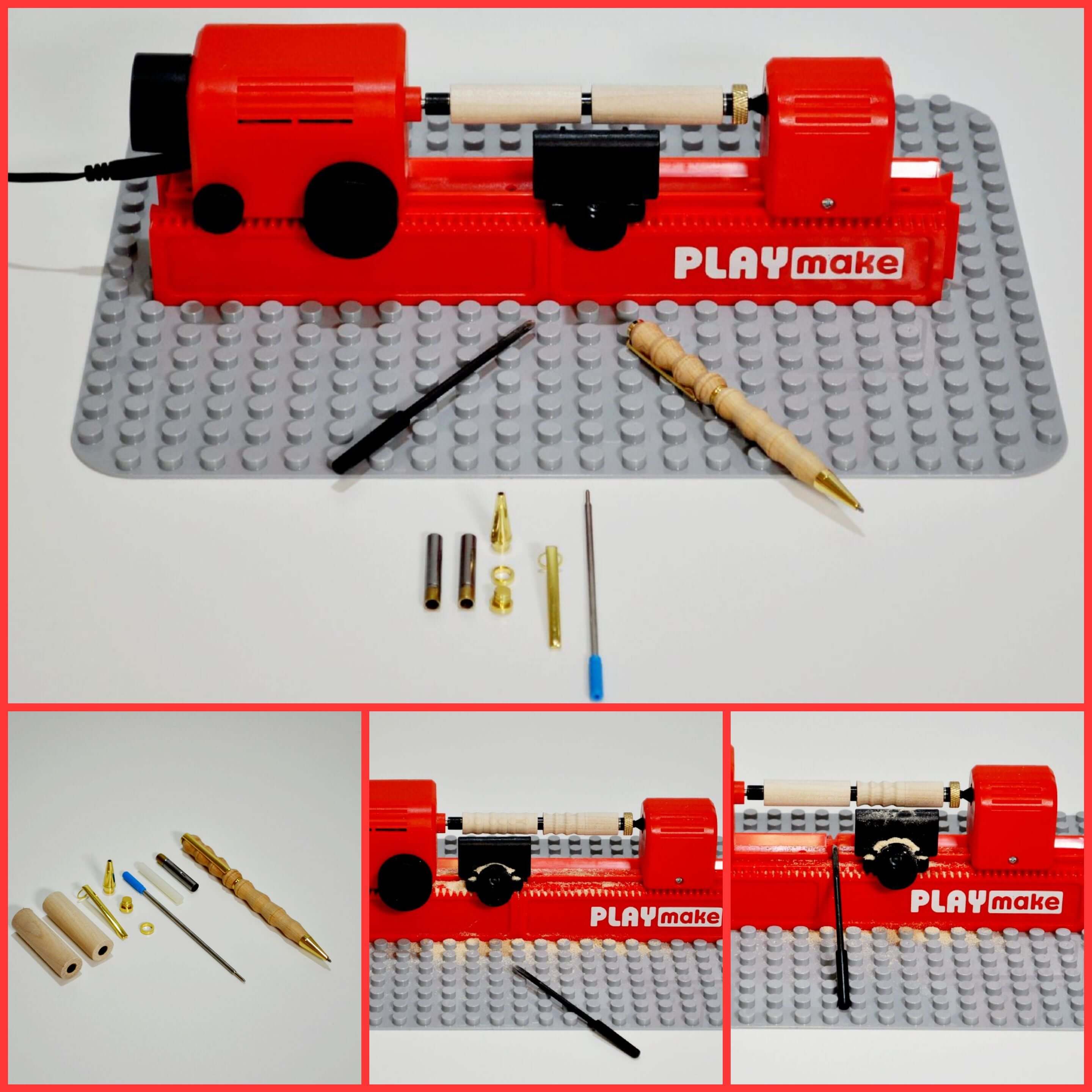 Penmaker-Aufnahmedorn für PLAYmake mit 2 Kulis Penmaker-Aufnahmedorn für PLAYmake mit 2 Kulis