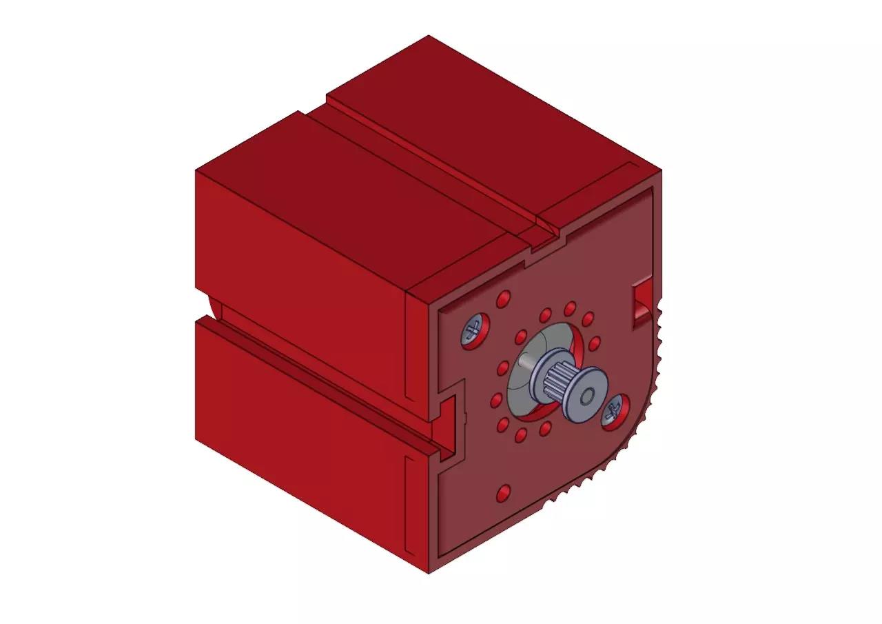 Motorgehäuse, rot A1A 100 010 Motorgehäuse, rot A1A 100 010