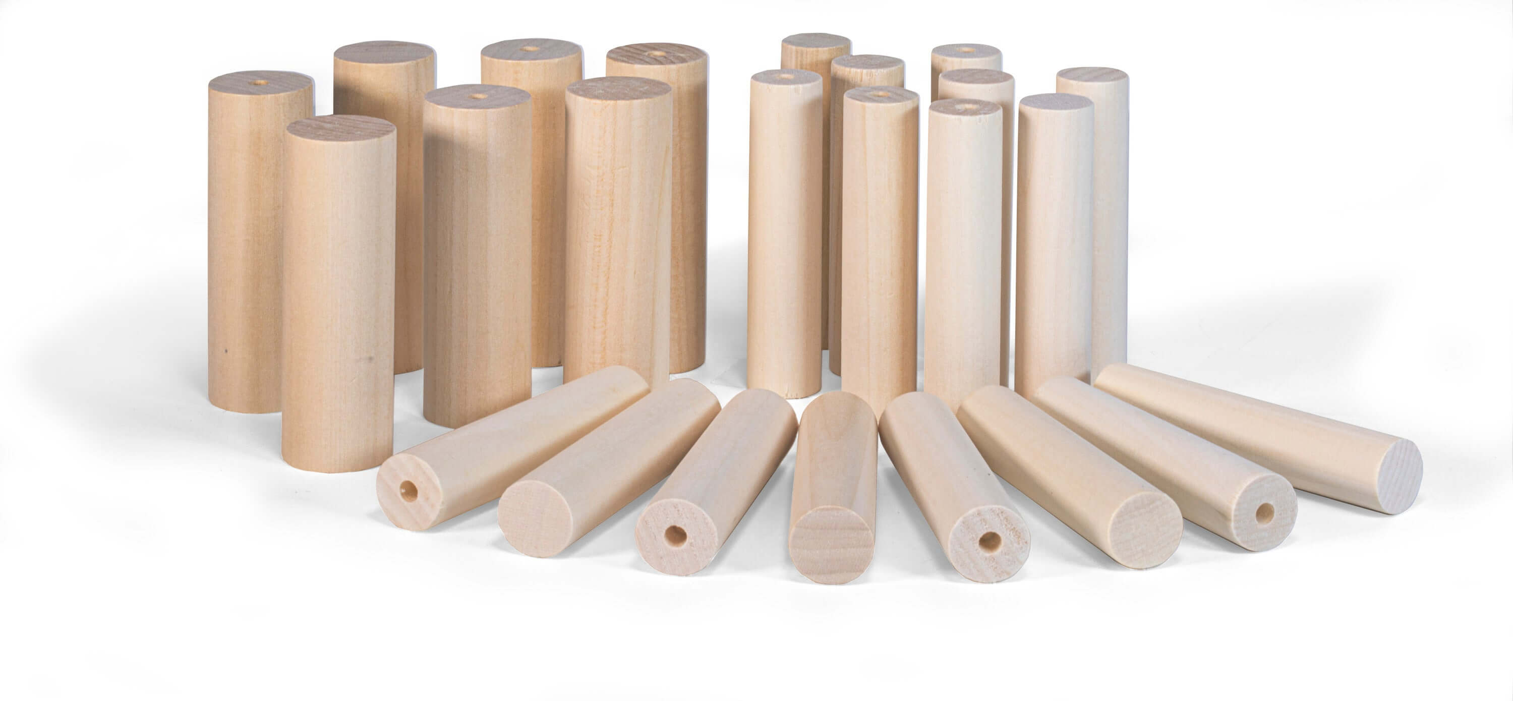 Drechselholz Linde 17 Stk Ø 20mm, 7 Stk Ø 30mm Drechselholz Linde 17 Stk Ø 20mm, 7 Stk Ø 30mm