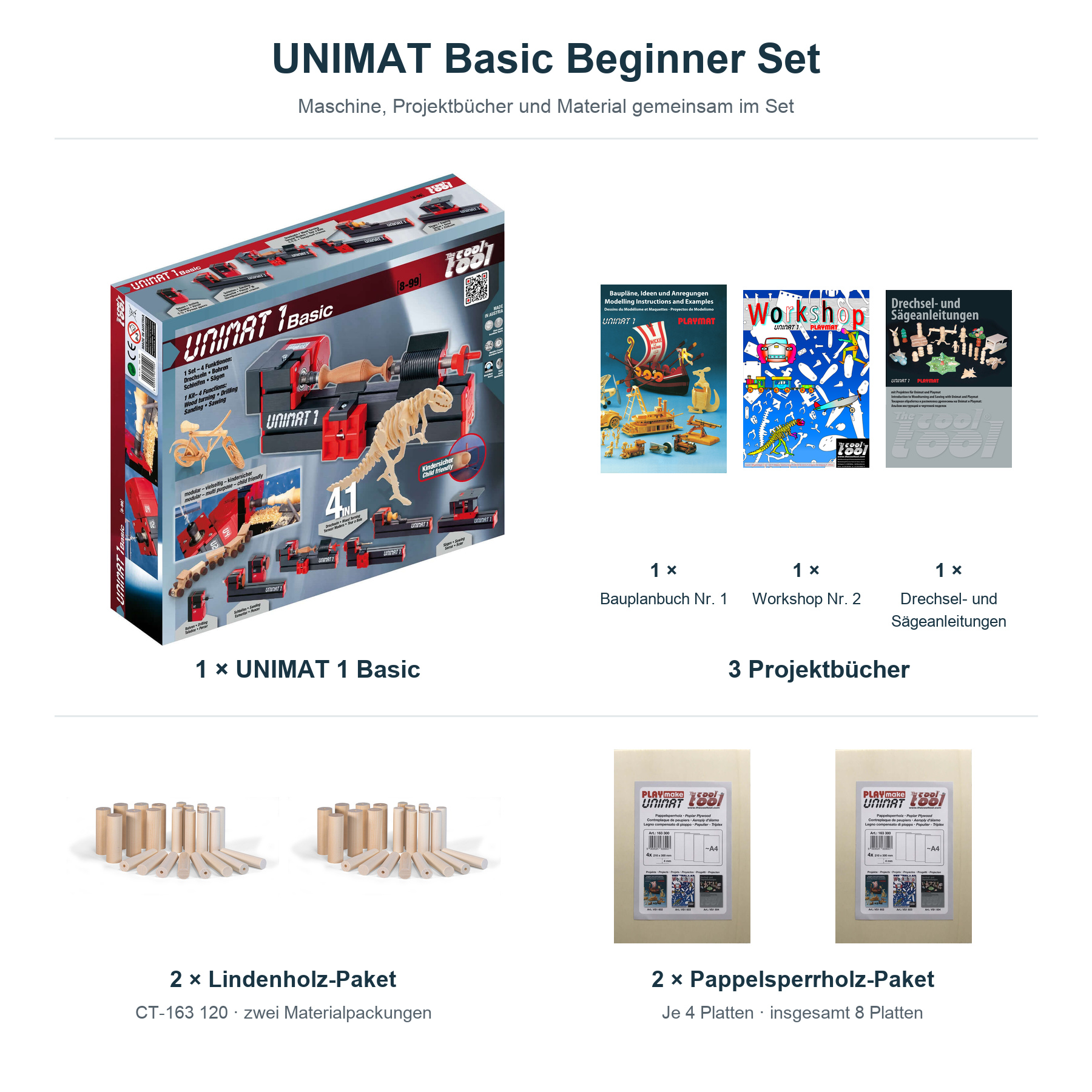 Unimat Basic Beginner Set