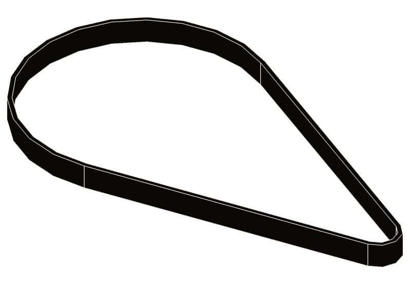 Antriebsriemen 92 ZRM 733 092 [U58]