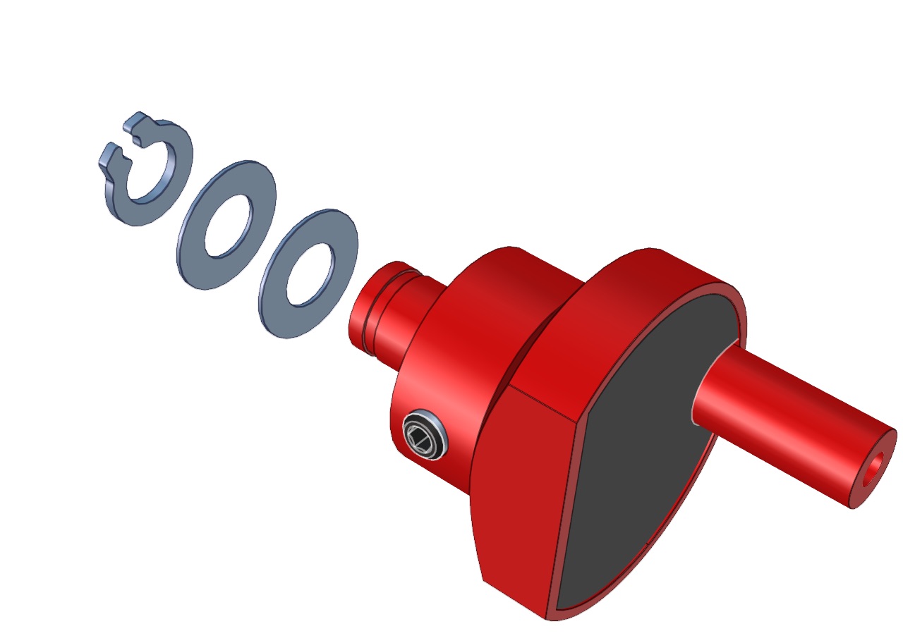 Handrad komplett für U3/U5 A1A 050 040 Handrad komplett für U3/U5 A1A 050 040