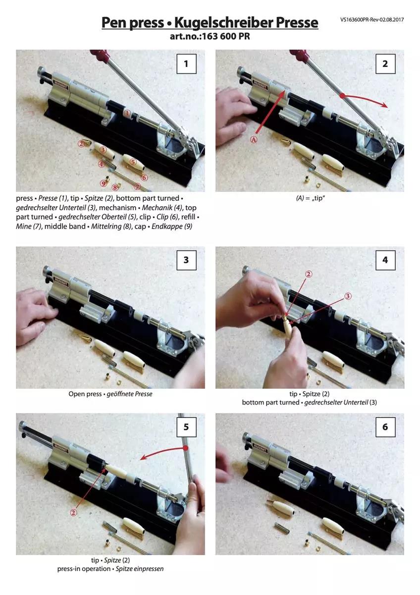 Kugelschreiber Presse