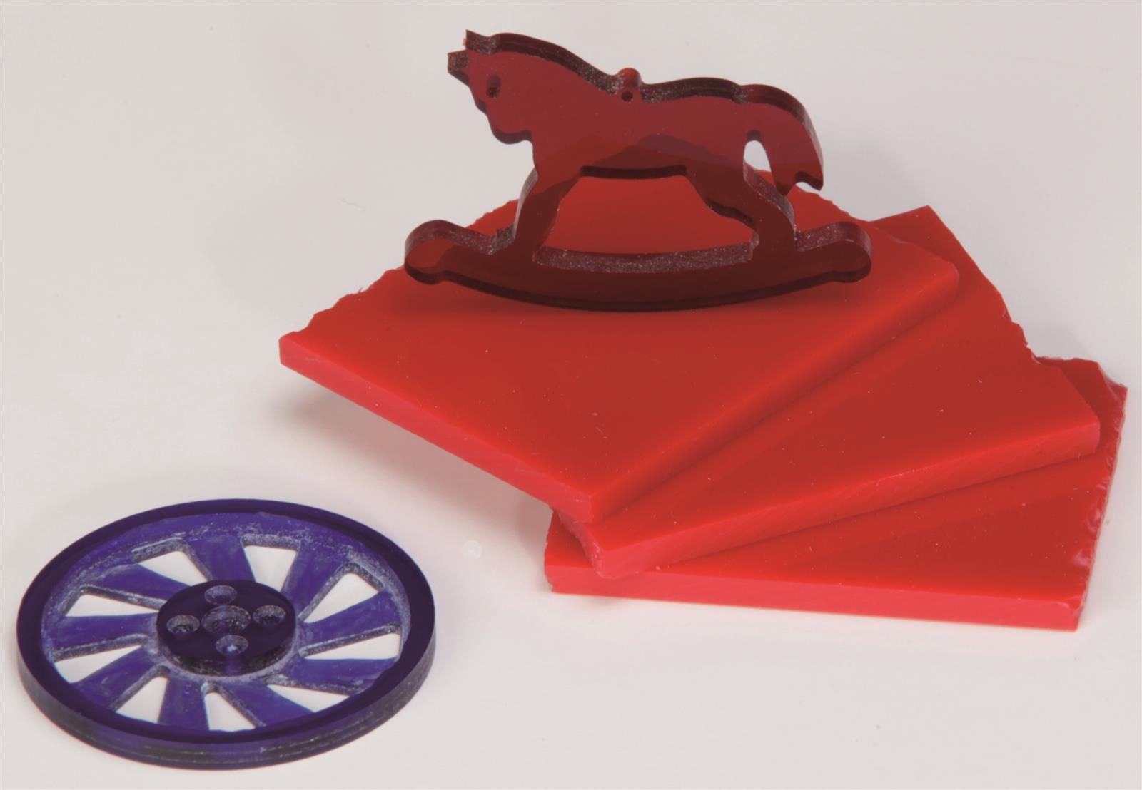 Spezial-Acryl 50x50x3mm 1 Stk. Spezial-Acryl 50x50x3mm 1 Stk.